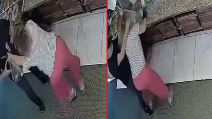 Kadın çalışana saldırdığı görüntüler ortaya çıktı: Adli kontrol şartıyla serbest bırakıldı!