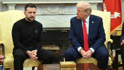 Donald Trump'tan Zelenski görüşmesi öncesi iddialı sözler: Savaşı durdurmak için buradayım!