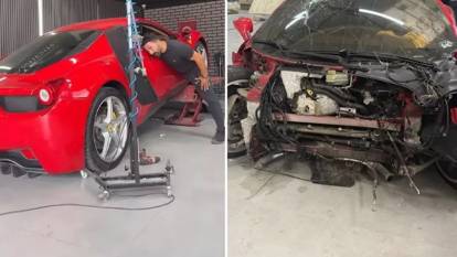 15 Milyon TL'lik Ferrari'yi pert etmişti! Kazayı yapan usta Ekol TV'ye konuştu