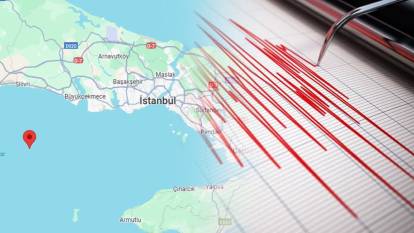İstanbul'da hissedilen deprem! Marmara Bölgesi sallandı!
