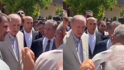 Cuma namazını Marmaris’te kılan Cumhurbaşkanı Erdoğan'a vatandaşlardan yoğun ilgi