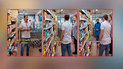 Pazar denetimi bitti, market denetimi başladı! "Alış faturalarını çıkarın" dedi, çalışan dondu kaldı