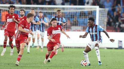 Trabzonspor, 3. haftada Antalyaspor'u tek golle yendi!