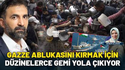 Gazze ablukasını kırmak için düzinelerce gemi yola çıkıyor