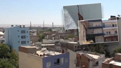 Çatlak evler vatandaşlara kabus olmuştu: Batman’da kentsel dönüşüm için düğmeye basıldı!