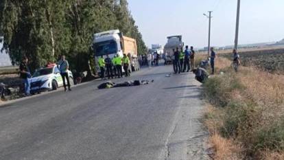 Hatay’da korkunç kaza: Motosiklet sürücüsü feci şekilde can verdi!