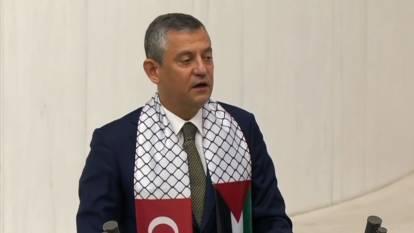 CHP lideri Özel: İslam coğrafyasının tutumu yetersiz