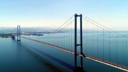 Yeni yönetmelikle Osmangazi Köprüsü'nün altından geçen deniz araçlarına düzenleme!