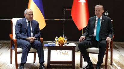 Erdoğan, Çin'deki temaslarını sürdürüyor: Paşinyan ile bir araya geldi