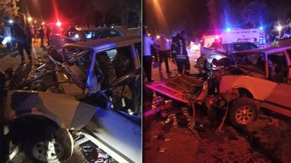 'Hatalı sollama' facia ile sonuçlandı! Kafa kafaya çarpıştılar: 4'ü ağır çok sayıda yaralı