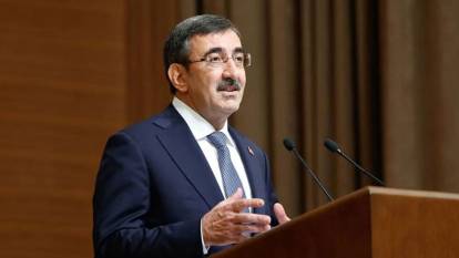Cumhurbaşkanı Yardımcısı Yılmaz: Haklının güçlü olmasından yanayız