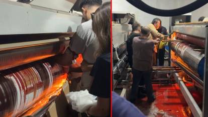 Elini makineye sıkıştırdı: Saatler süren çalışmayla kurtarıldı