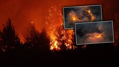 Kastamonu ve Karabük’te orman yangını: 5 köy tahliye edildi!