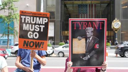 ABD’de Trump karşıtı gösteriler yapıldı!