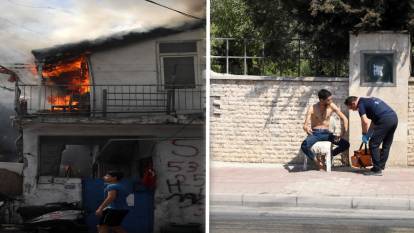 Benzin döküp evini yaktıktan sonra oturup izledi: Gençliğimi de burada yaktım