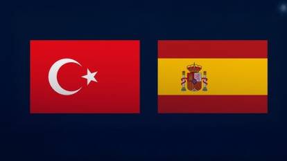 Canlı takip! Türkiye İspanya karşısında sahada