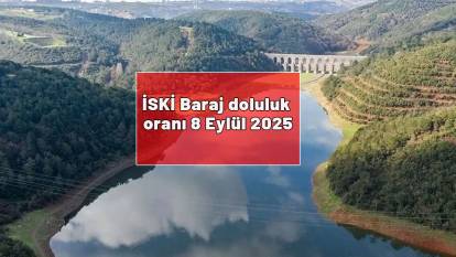 İSKİ Baraj doluluk oranı 8 Eylül 2025: Sağanak yağış barajları nasıl etkiledi?