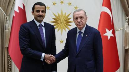 Cumhurbaşkanı Erdoğan Katar Emiri Al Sani ile görüştü!