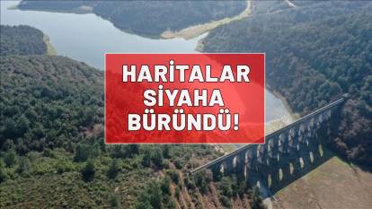 Haritalar siyaha döndü! İstanbul'da su krizi büyüyor: İSKİ 11 Eylül baraj doluluk oranlarını açıkladı!