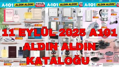 A101'e Calvin Klein parfüm, Fissler düdüklü tencere, Seıko saat geldi: 11 Eylül İnternete Özel Aldın Aldın Kataloğu