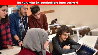 Burs arayan öğrenciler dikkat: Bu kurumlar üniversitelilere burs veriyor!