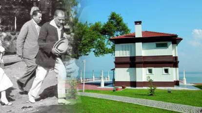 Yürüyen Köşk, Atatürk'ün hatırlarını yaşatmaya devam ediyor: Ziyaretçi akınına uğruyor!