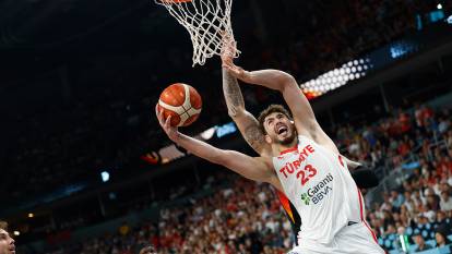Milli basketbolcu Alperen Şengün, Avrupa Şampiyonası’nın en iyi 5'inde