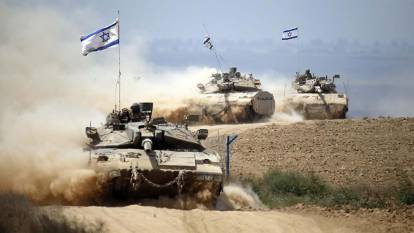 İsrail Gazze'ye kara harekatı başlattı: Tanklar Gazze'ye girdi