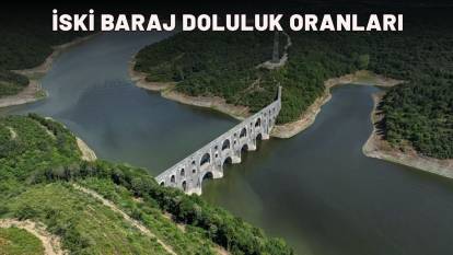 İSKİ BARAJ DOLULUK ORANLARI: İSKİ güncel doluluk oranlarını açıkladı!