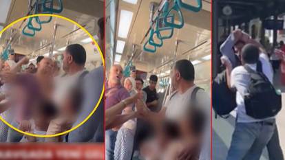 Marmaray'daki kavgada yeni gelişme! O babaya 2 yıl 8 ay hapis istendi