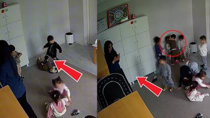 Diyarbakır'da bir kreşte skandal görüntüler! Hem akran zorbalığı hem öğretmen istismarı...
