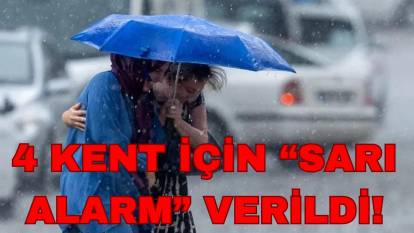 4 kent için SARI ALARM: 3 bölge yağmura teslim olacak. İstanbul, İzmir, Ankara'da hava nasıl olacak?
