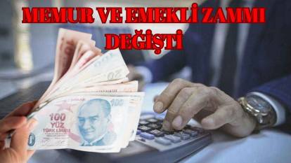 Memur ve emekli maaş zammı tablosu | TÜİK 3 aylık enflasyon farkıyla SSK, BAĞ-KUR emeklisi ve memur maaş zammı ne kadar oldu?