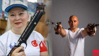 Milli para atıcılardan gururlandıran başarı: Aysel Özgan ve Murat Oğuz, Avrupa şampiyonu oldu