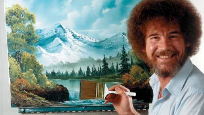 Bob Ross'un 'küçük mutlu ağaçları' satılıyor! 30 tablosu müzayedeye çıkıyor