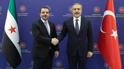 Bakan Fidan, Suriyeli mevkidaşı Şeybani’yi Ankara’da ağırladı!