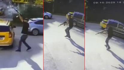 Kız arkadaşını darbetmesine izin vermedi diye çalıştığı kafeye makineli tüfekle ateş açtı!