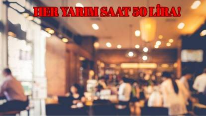 Kahveni bitirmeden sayaç işliyor! Restoranlarda şoke eden “masa ücreti” uygulaması başladı!