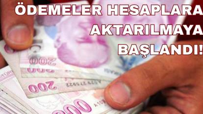 Hesaplarınızı hemen kontrol edin: 320 milyon lira ödeme hesaplara aktarılacak!