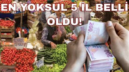 Yoksulluk adeta rekor kırdı: Türkiye’nin en fakir şehri açıklandı!