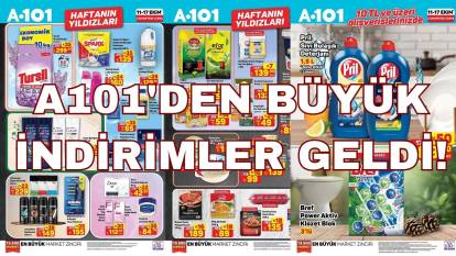 A101'de çay, pirinç ve peynir büyük indirimde: 17 Ekim'e kadar indirimler devam edecek!