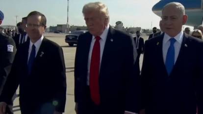 ABD Başkanı Trump İsrail'de: Gazze'ye gitmekten gurur duyarım!