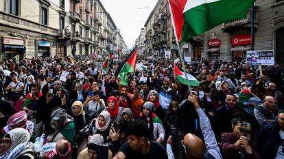 İtalya’da İsrail protestosu: Tel Aviv ile kardeş şehir protokolüne halk isyan etti!