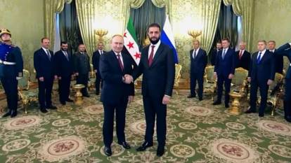 Putin, Suriye Cumhurbaşkanı Şara'yı kabul etti: Suriye'yi güçlendirmek istiyoruz
