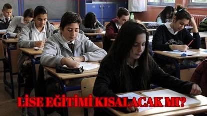 Lise 12 yıldan kısa mı olacak? Kabine kararı bekleniyor: 3+1 ve 2+2 formülleri masada!