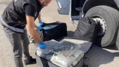 TIR'dan 80 milyon liralık skunk çıktı: “Arkadaşım rica etti, kıramadım” dedi