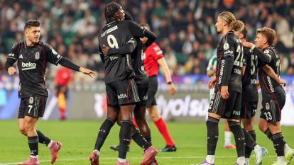 Beşiktaş, Konyaspor deplasmanından 3 puanla döndü: Erteleme maçını kayıpsız atlattı!