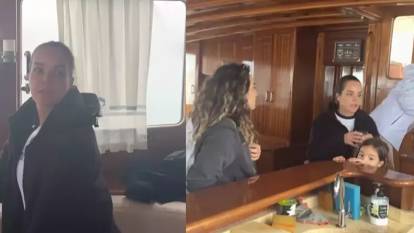 Ünlü şarkıcı Bengü, Ege Denizi’nde hortuma yakalandı: “Hortum tam tepemizdeymiş”