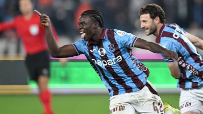 Trabzonspor evinde 3 puanı 2 golle aldı: Galibiyet serisini sürdürdü!