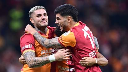 Galatasaray evinde 3 puanı 3 golle aldı: Göztepe mücadeleyi 10 kişi tamamladı!